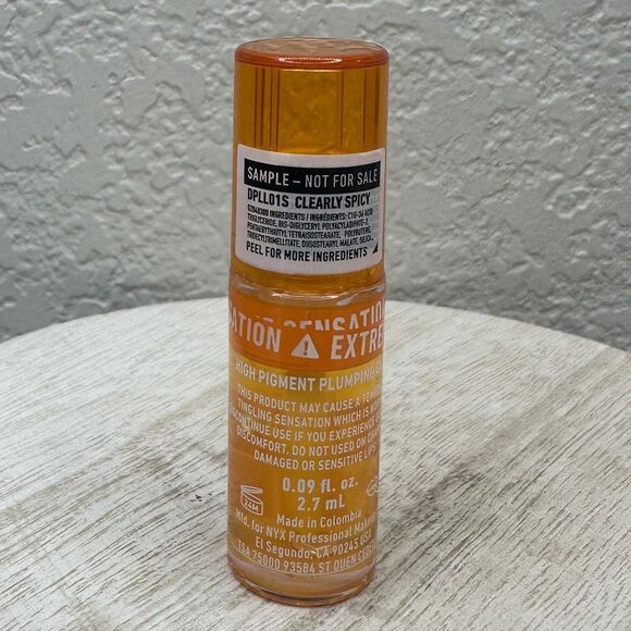 $4 πβNYX DUCKβ π¦ Plump Clearly Spicy Lip Plumper CLEAR π - Picture 3 of 3